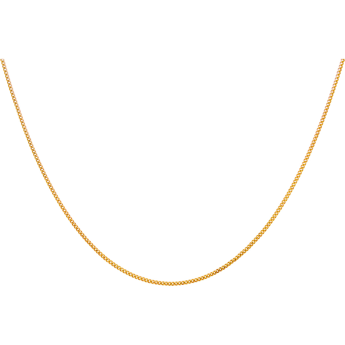 Cadena unisex en oro 10K