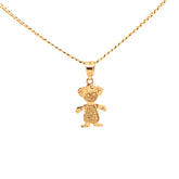 Dije unisex en oro 10K