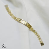 Esclava cubana 2h con placa personalizada 8mm