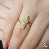 Anillo en oro 10K