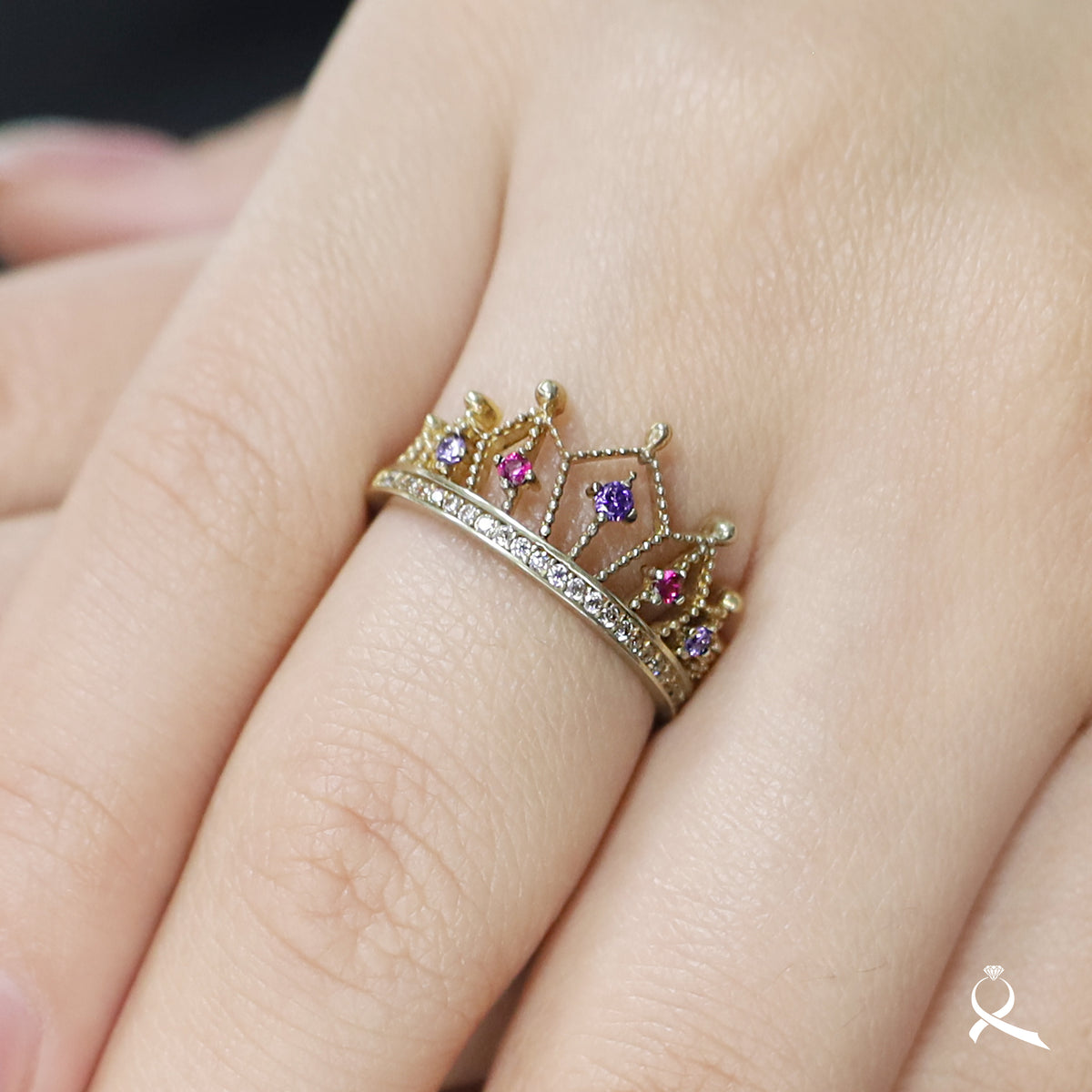 Anillo en oro 10K
