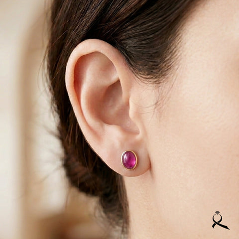 Broquel en oro 14K