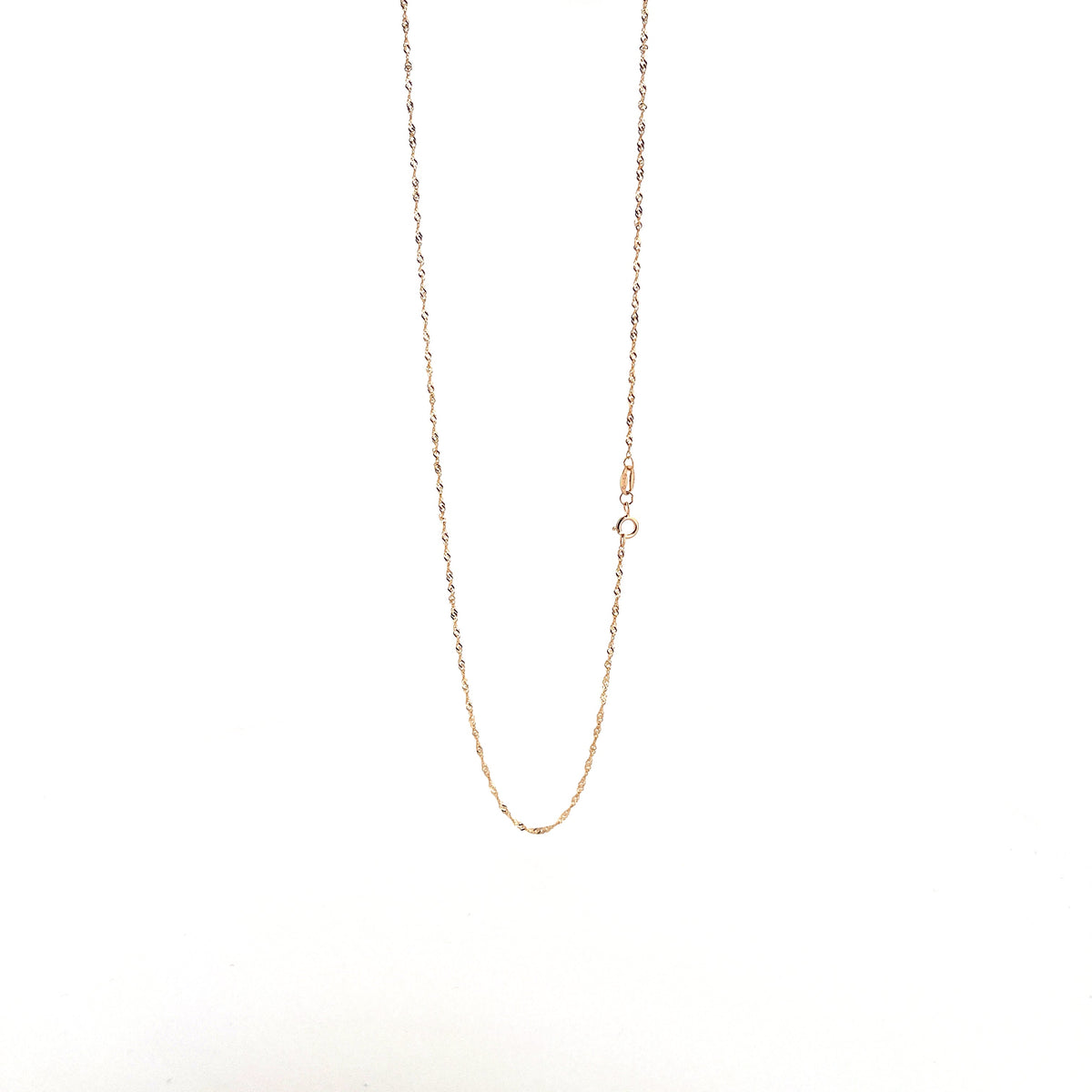 Cadena unisex en oro 10K