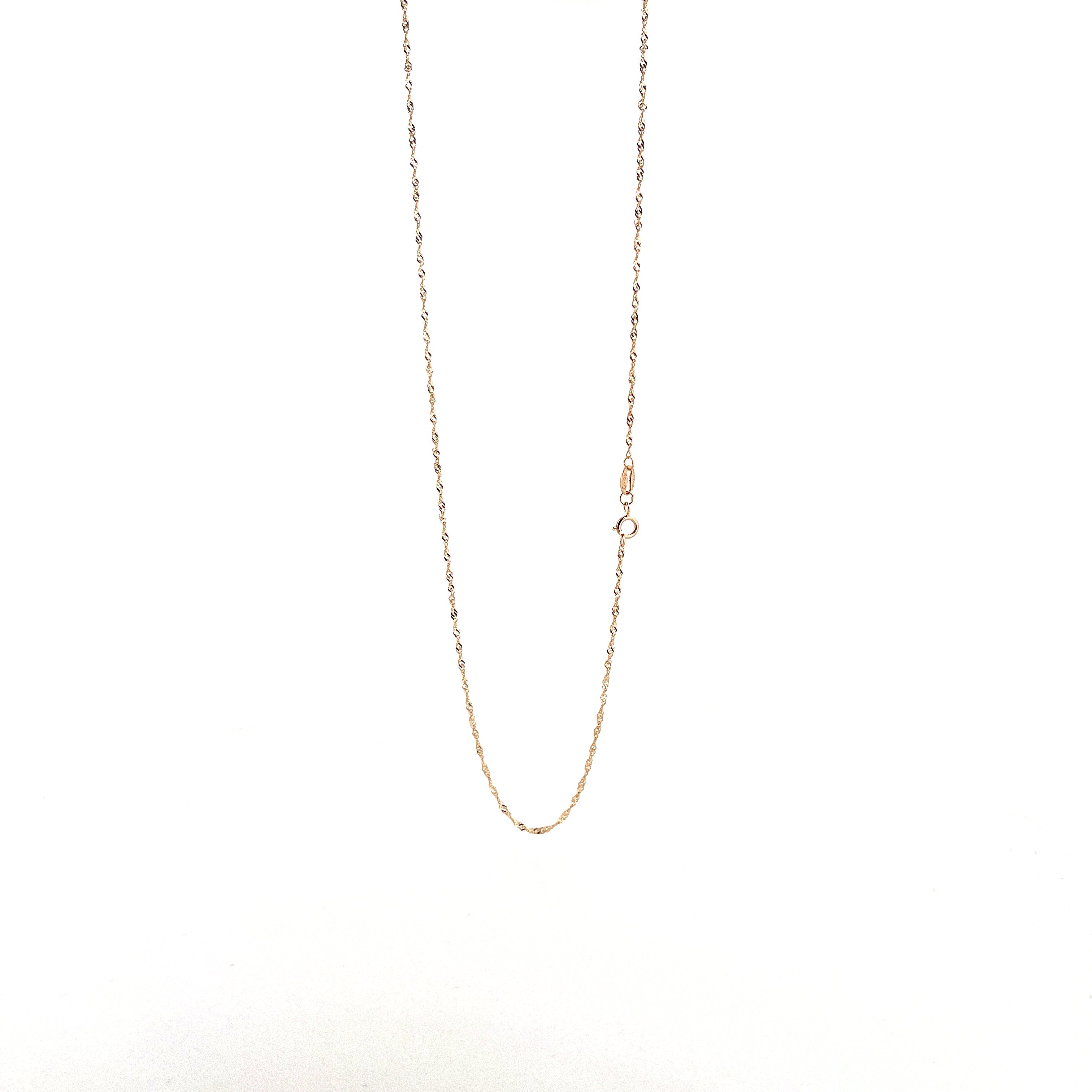 Cadena unisex en oro 10K