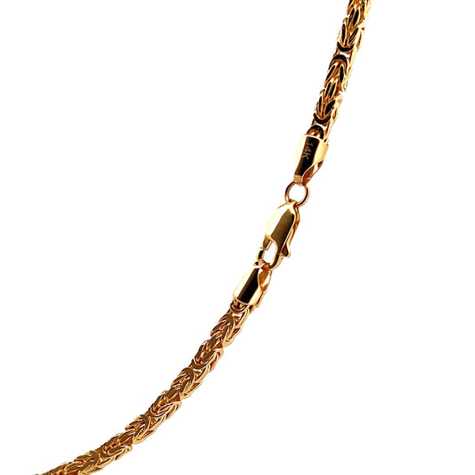 TORSAL 14K 14.7G BIZANTINO LIJERO 60CM 3.1MM E.D.