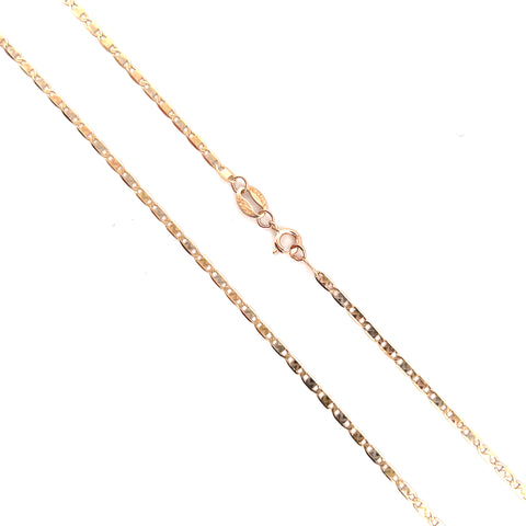 Cadena unisex en oro 10K