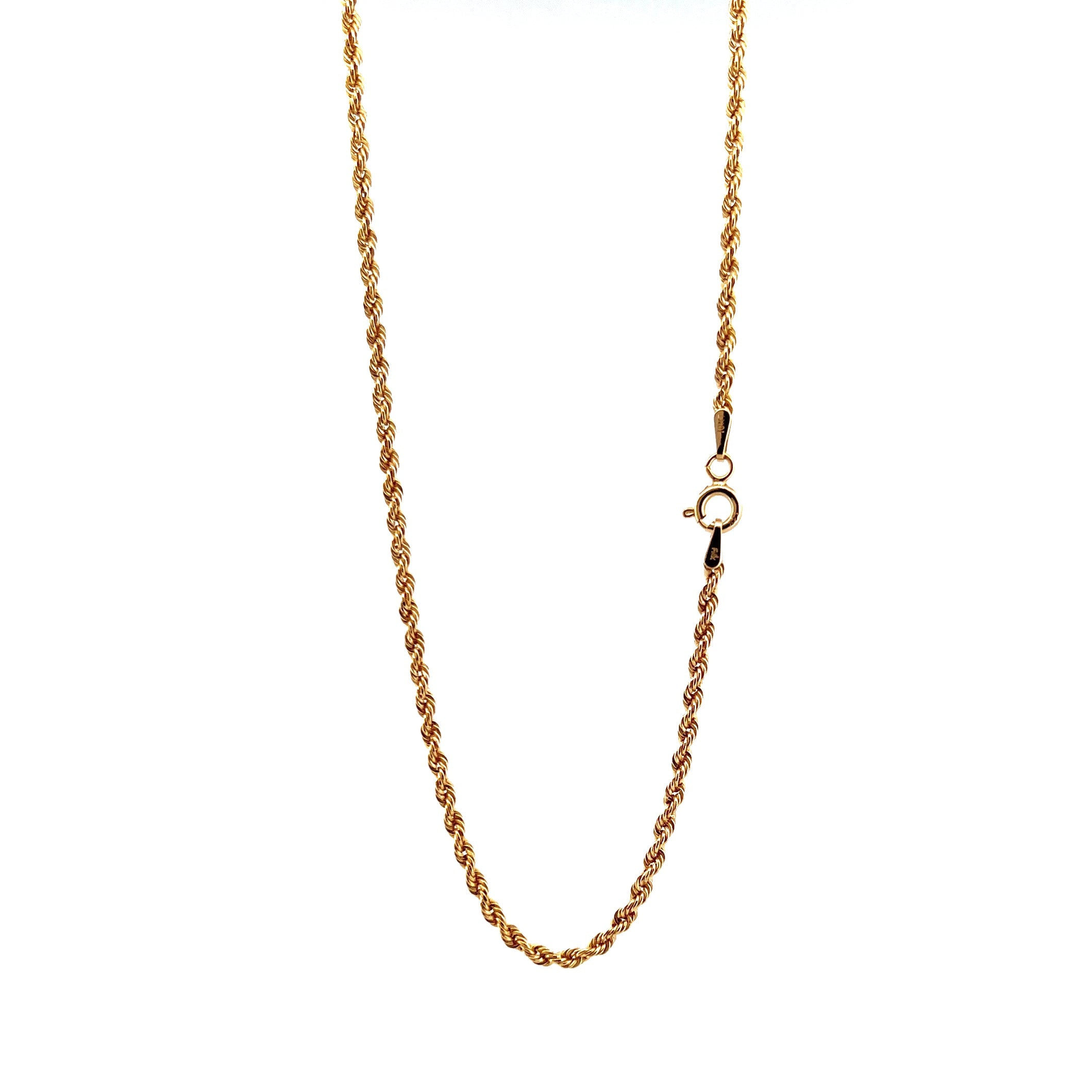 Cadena unisex en oro 10K
