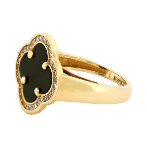Anillo para mujer en oro 10K con circonia
