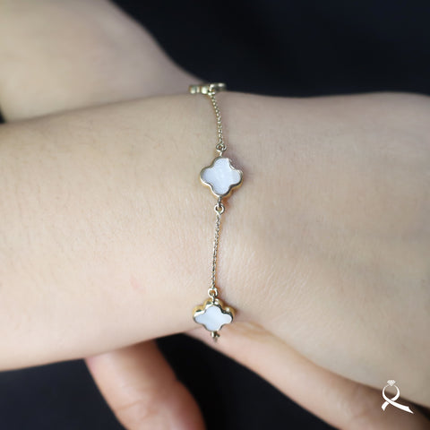 Pulsera para mujer en oro 10K