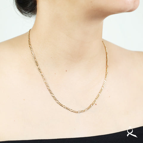 Cadena unisex en oro 10K