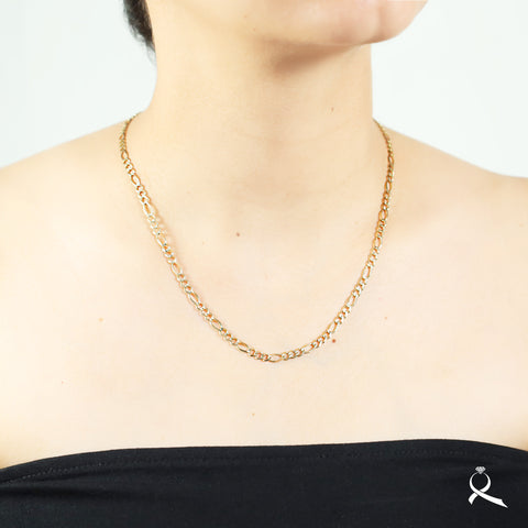 Cadena unisex en oro 10K