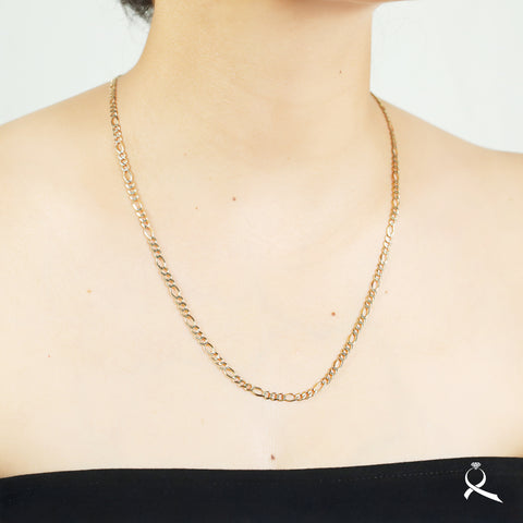 Cadena unisex en oro 10K