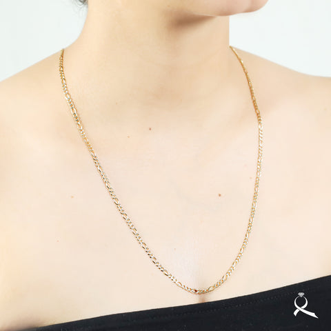Cadena unisex en oro 10K