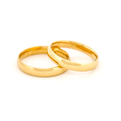 Argollas de matrimonio en oro 10K