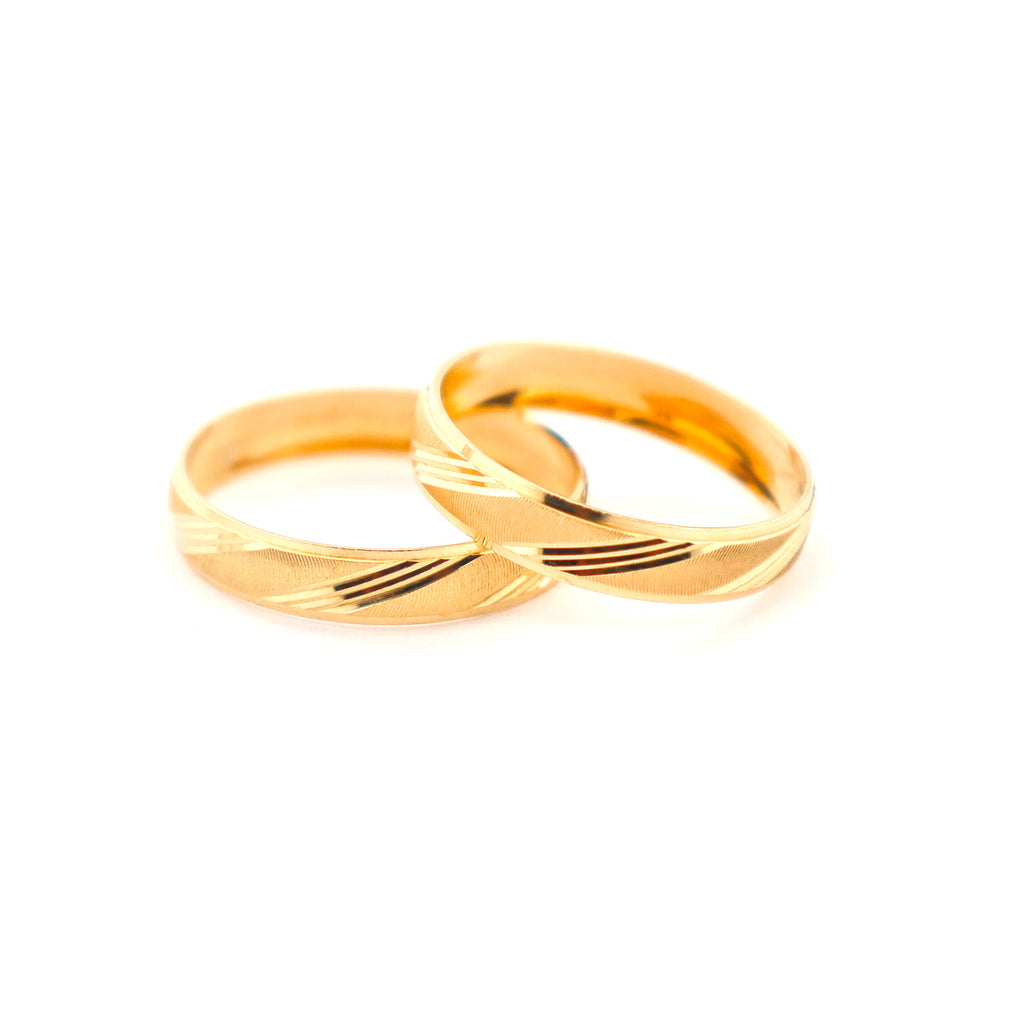 Argollas de matrimonio en oro 10K