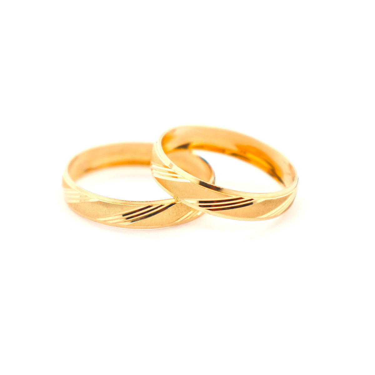 Argollas de matrimonio en oro 10K