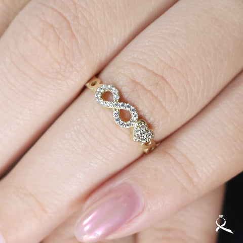 Anillo para mujer en oro 10K