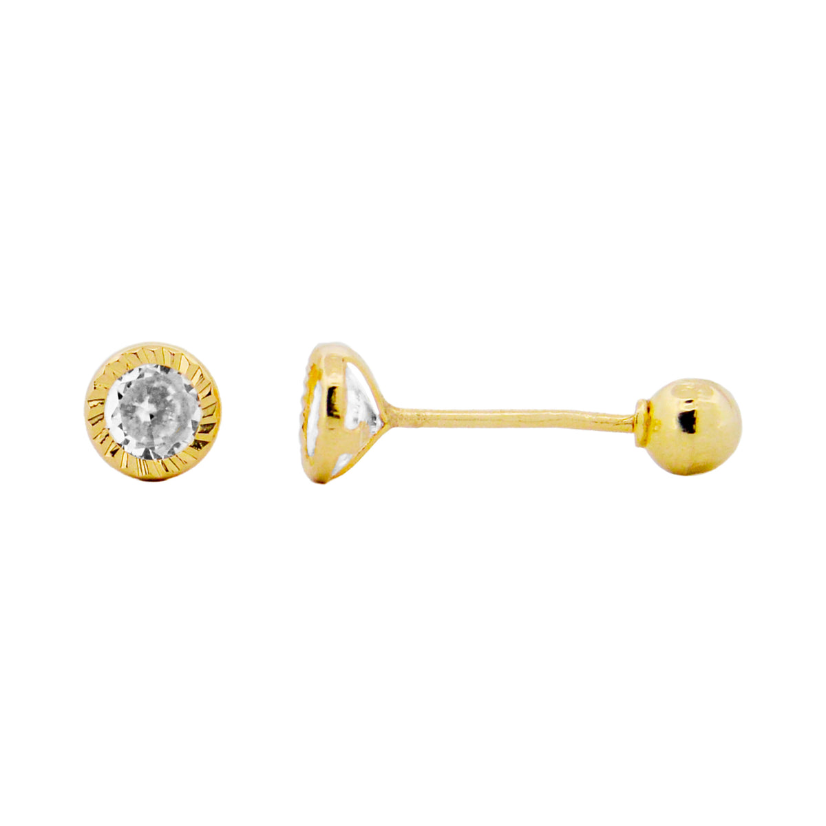 Broquel en oro 10K