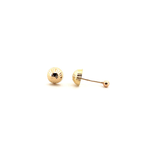Broquel en oro 14K