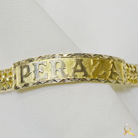 Esclava cubana 2h con placa personalizada 8mm