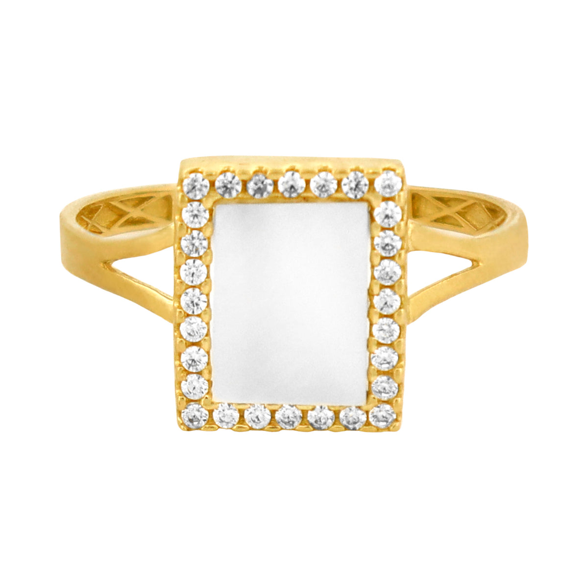 Anillo para mujer en oro 10K
