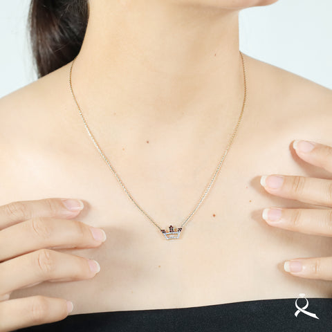 Cadena para mujer en oro 10K