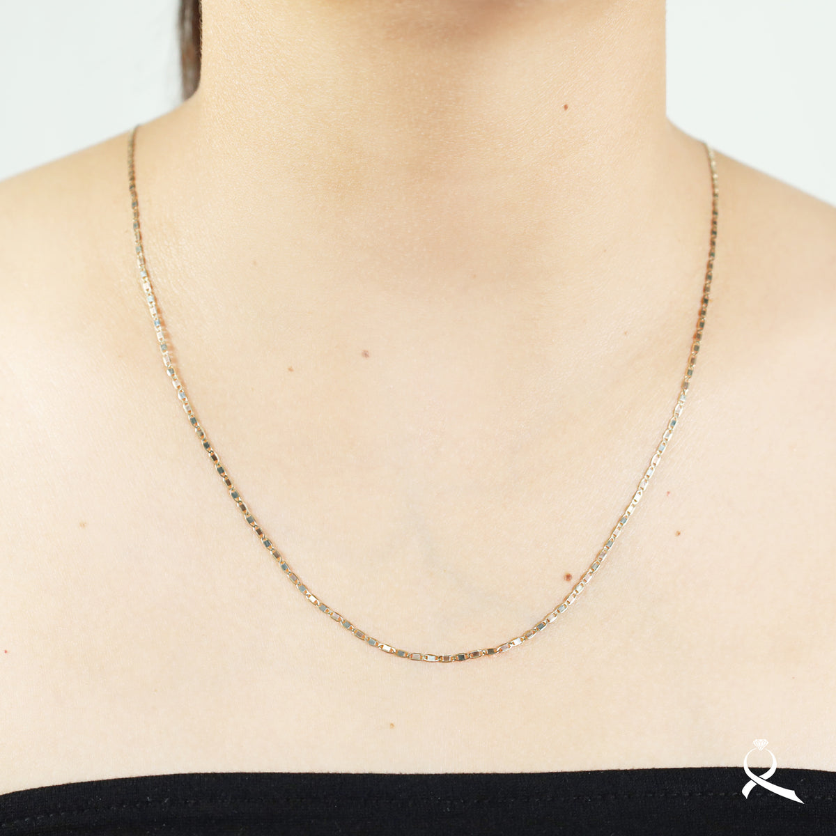 Cadena unisex en oro 10K