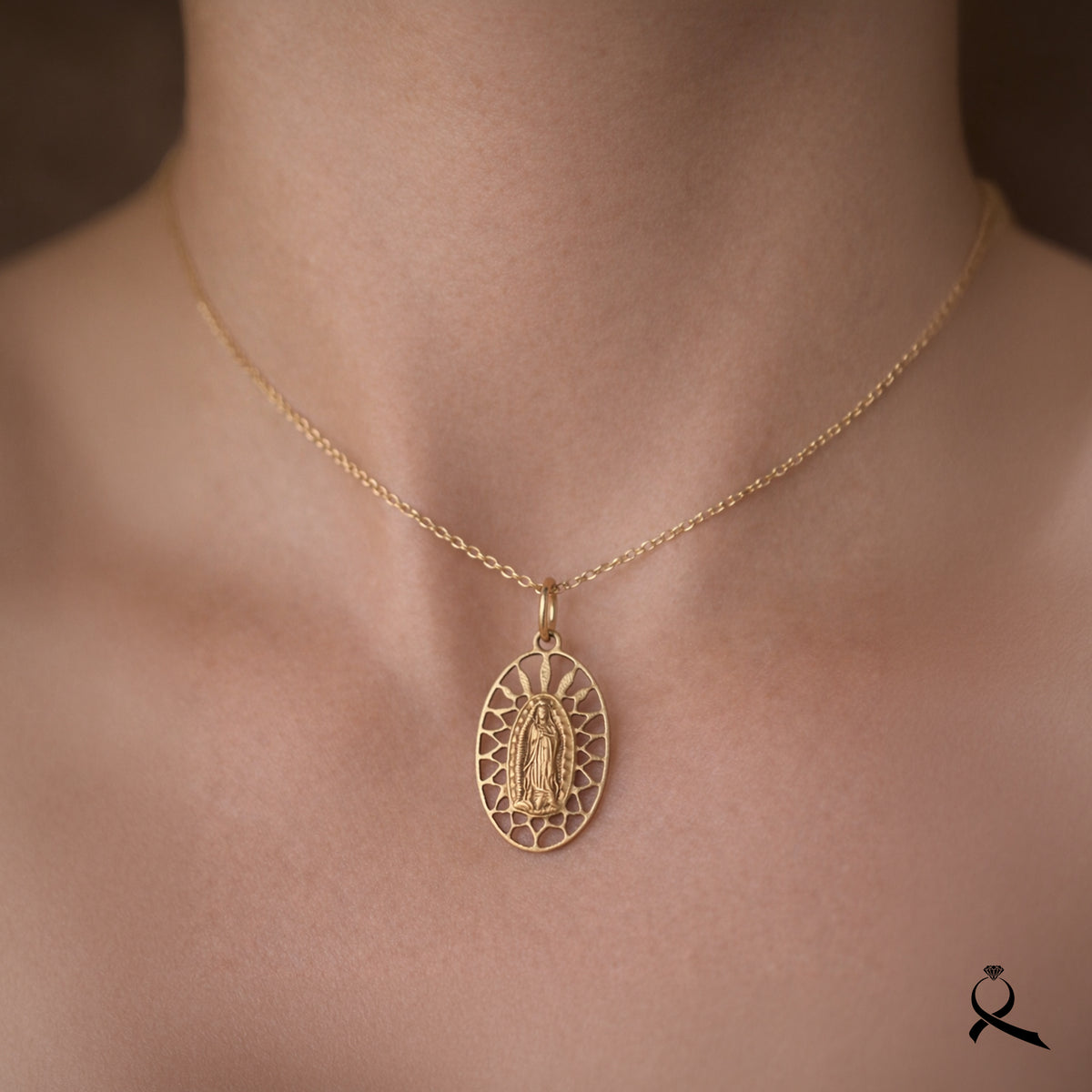 Medalla en oro 14K