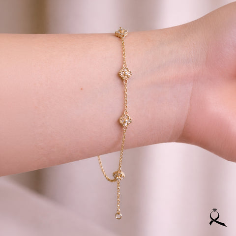 Pulsera en oro 10K
