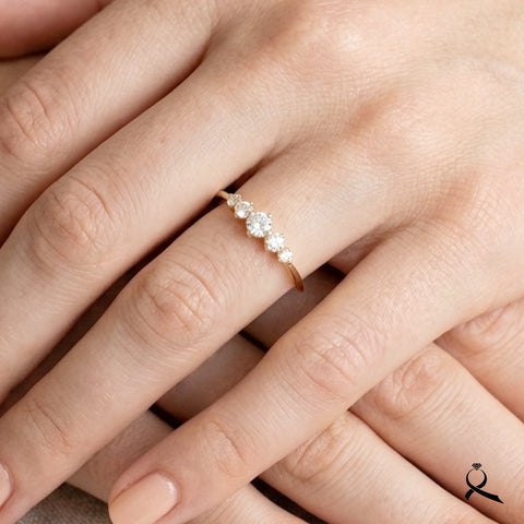 Anillo en oro 10K