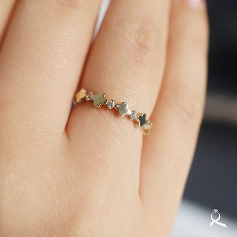 Anillo en oro 10K