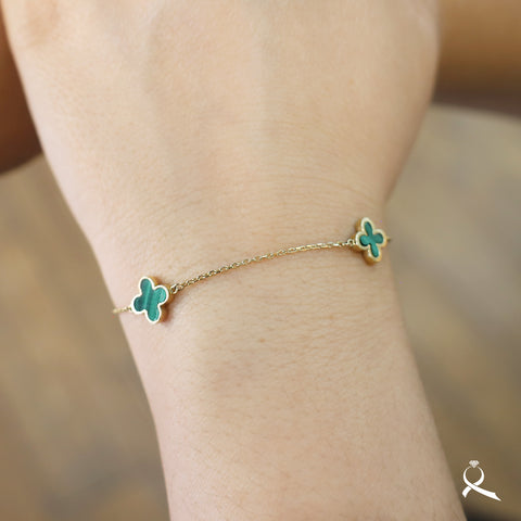 Pulsera en oro 10K