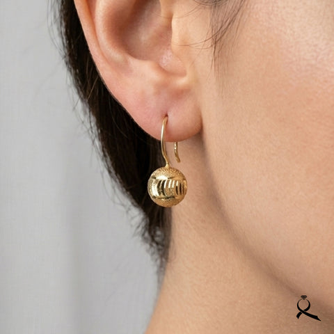 Aretes en oro 10K