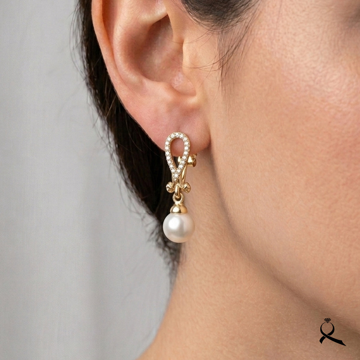 Aretes en oro 10K