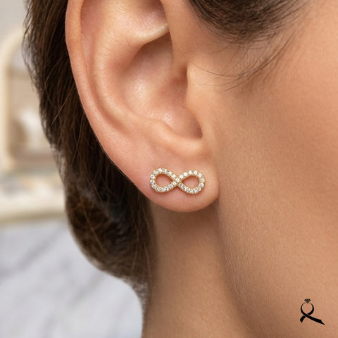 Aretes en oro 10K