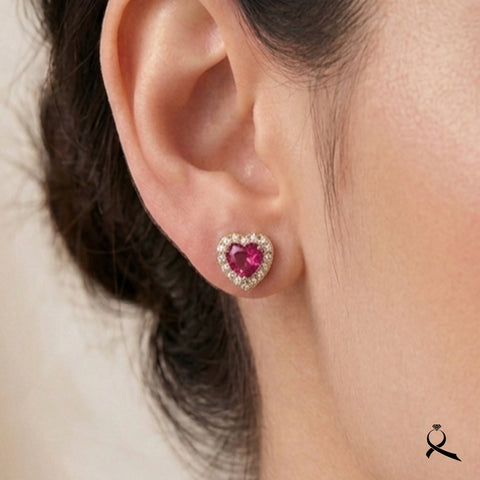 Aretes en oro 10K