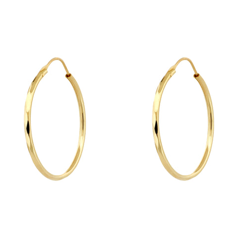 Coquetas para mujer en oro 10K